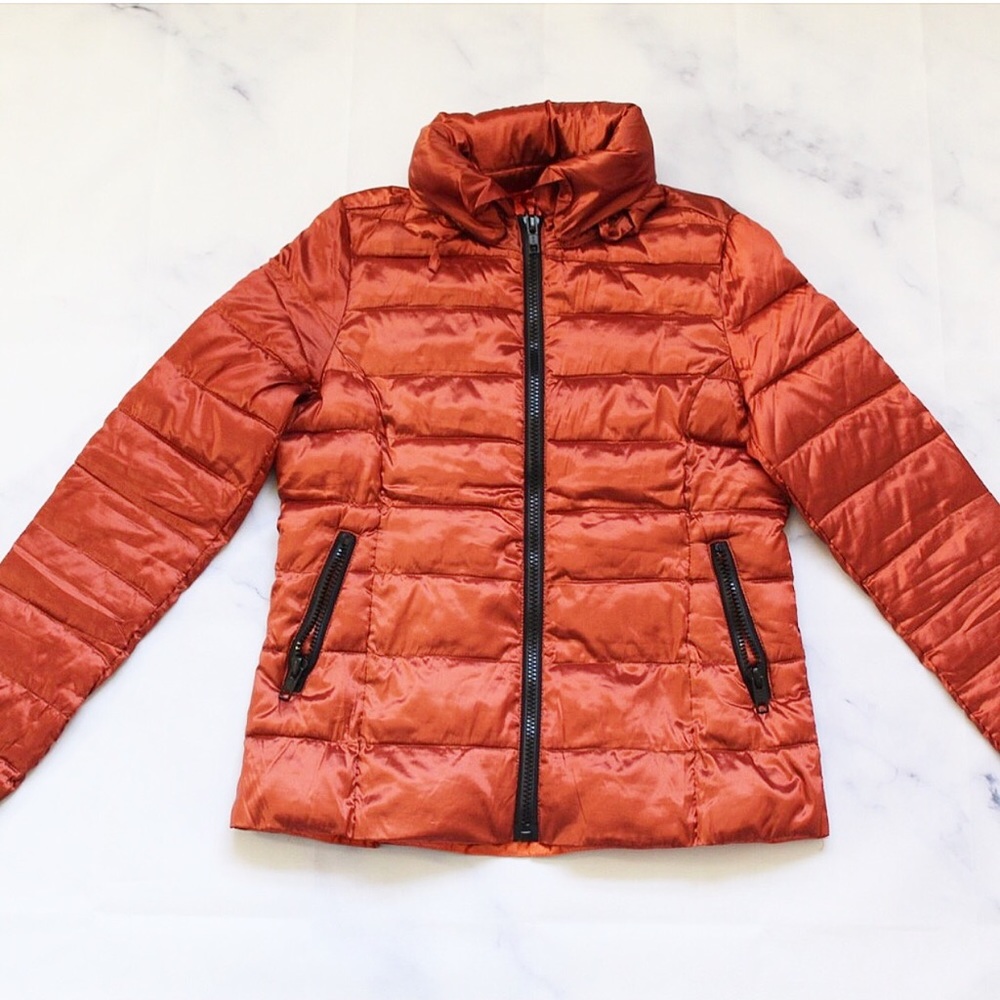 🆕A.N.A packable hooded puffer coat